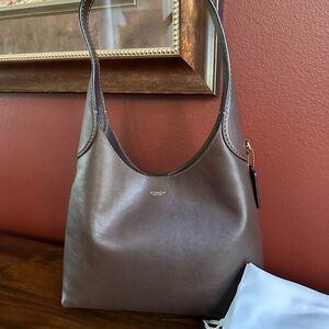 Coach Maple Leather Shoulder Bag 28